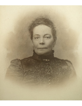 Original large framed portrait photograph of a noble lady