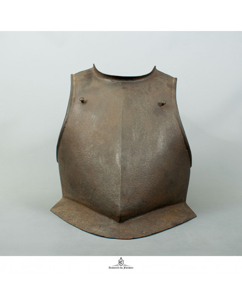 CUIRASS AND ITS HELMET ARMET STYLE 17TH CENTURY - REPRODUCTION XIX or XXth