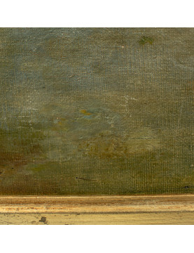 LASSON Port à Venise Huile sur toile