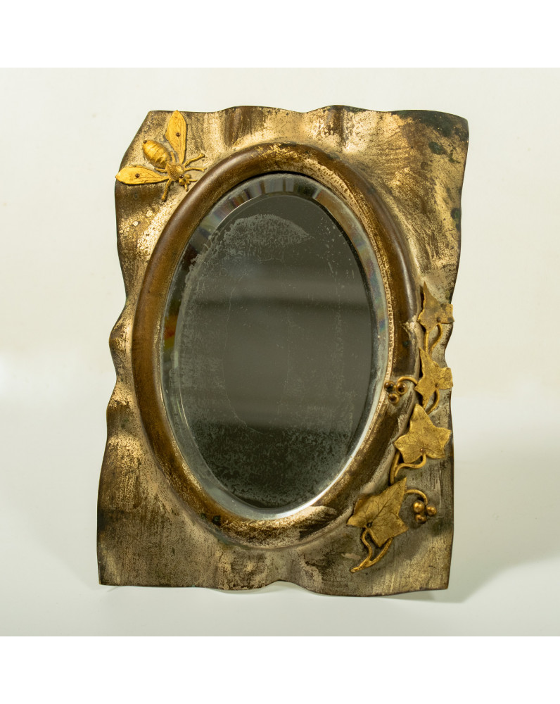 Miroir de coiffeuse Art Nouveau - circa 1900