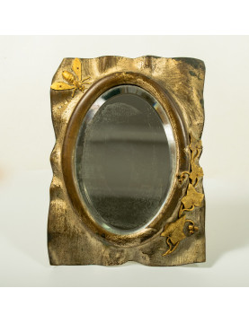 Miroir de coiffeuse Art Nouveau - circa 1900