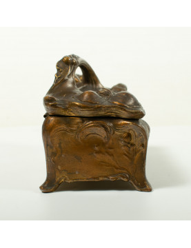 Art Nouveau Trinket Box - Marked JB Signifies the Best